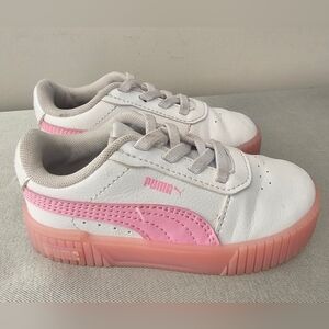 PUMA Carina 2.0 Jelly Bean Toddler Girls Elastic Lace Sneakers, Shoes